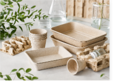 Moulded fibre pulp